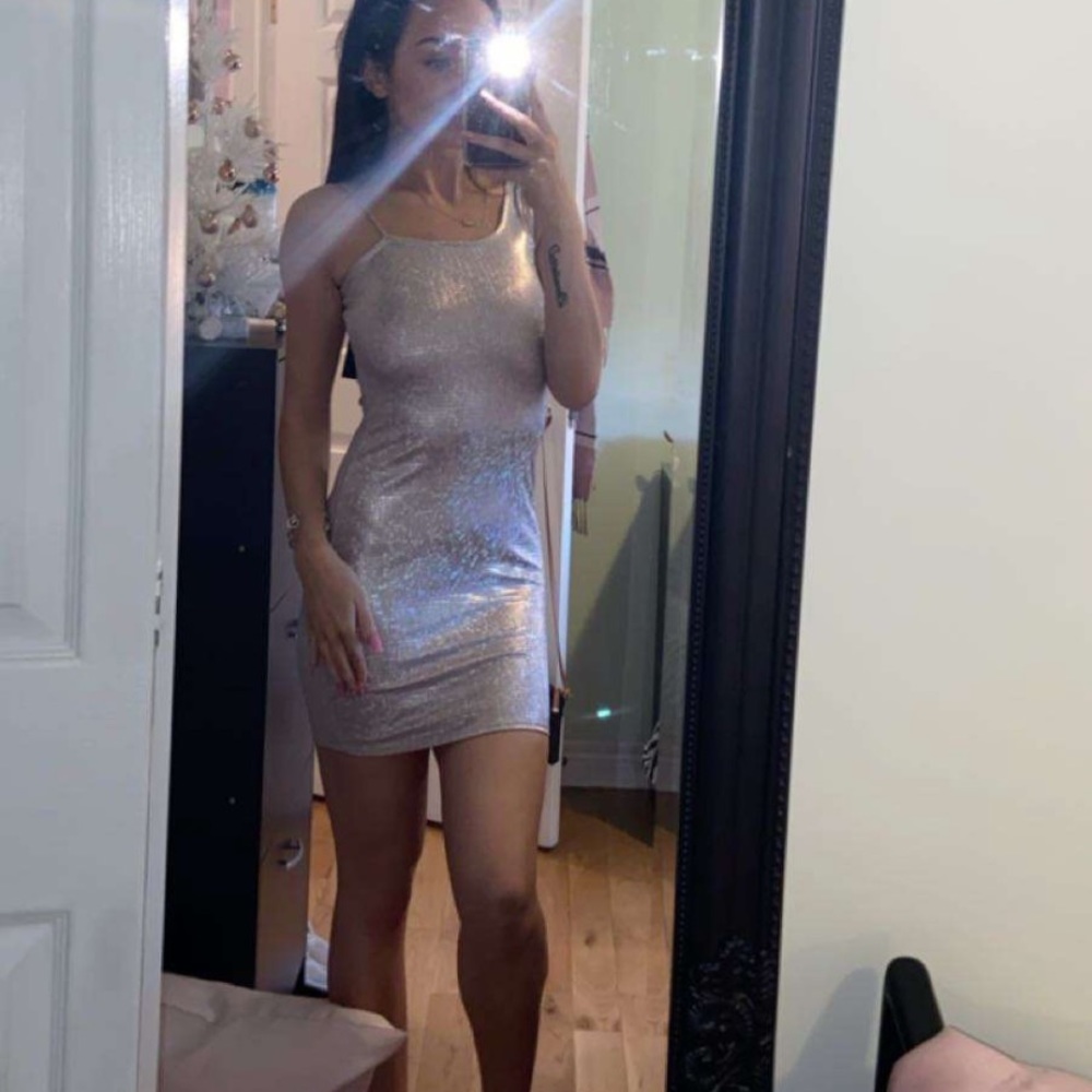 Silver dress